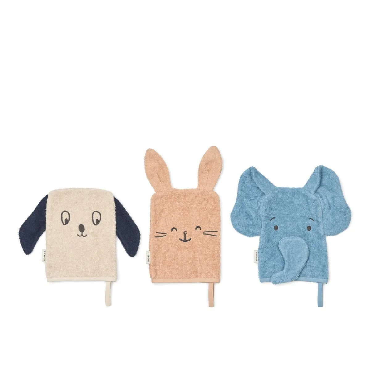 Liewood Sylvester Washcloth 3-pack