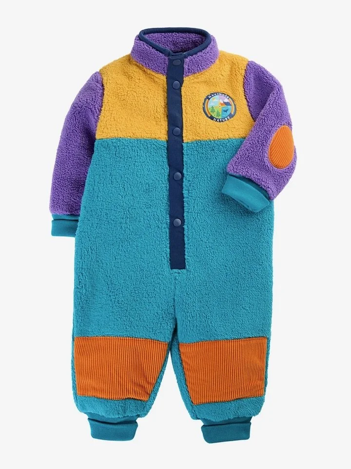 Coorie Cord Fleece Suit – Hotchpotch/Nature