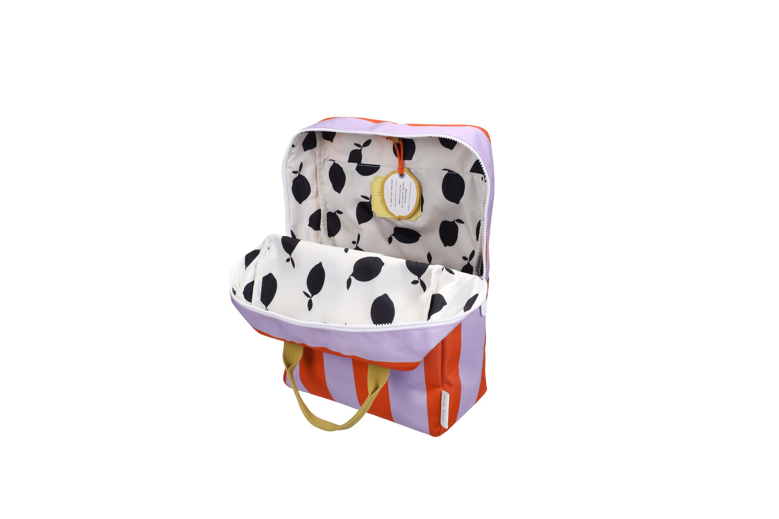 1802383 - Sticky Lemon - backpack large - lemon tree - stripes - campfire orange + dewy lilac - 04.jpg
