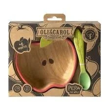 Oli & Carol – Pepa the Apple Dinnerware Set