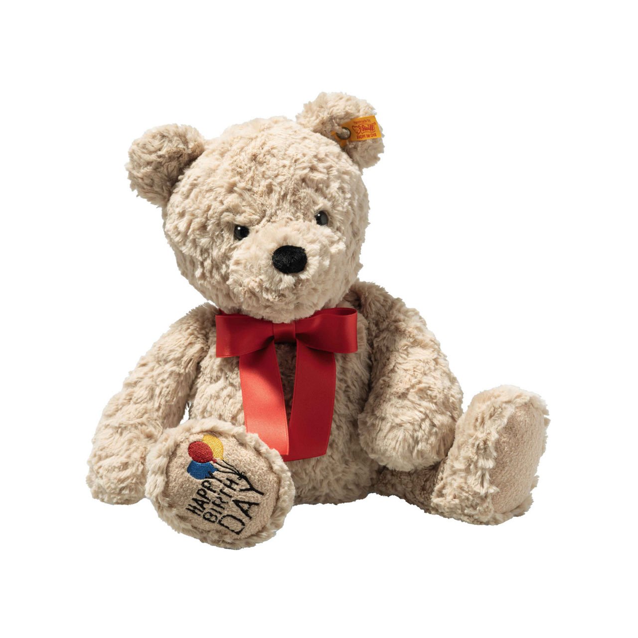 Steiff Jimmy Bear Happy Birthday