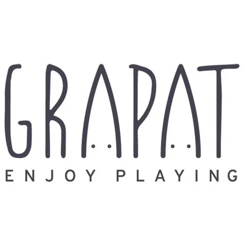 Text that says 'GRAPAT' with the subtitle 'ENJOY PLAYING'