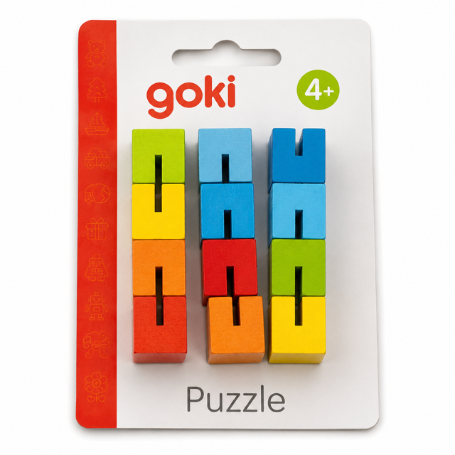 Goki Mini Wooden Puzzle