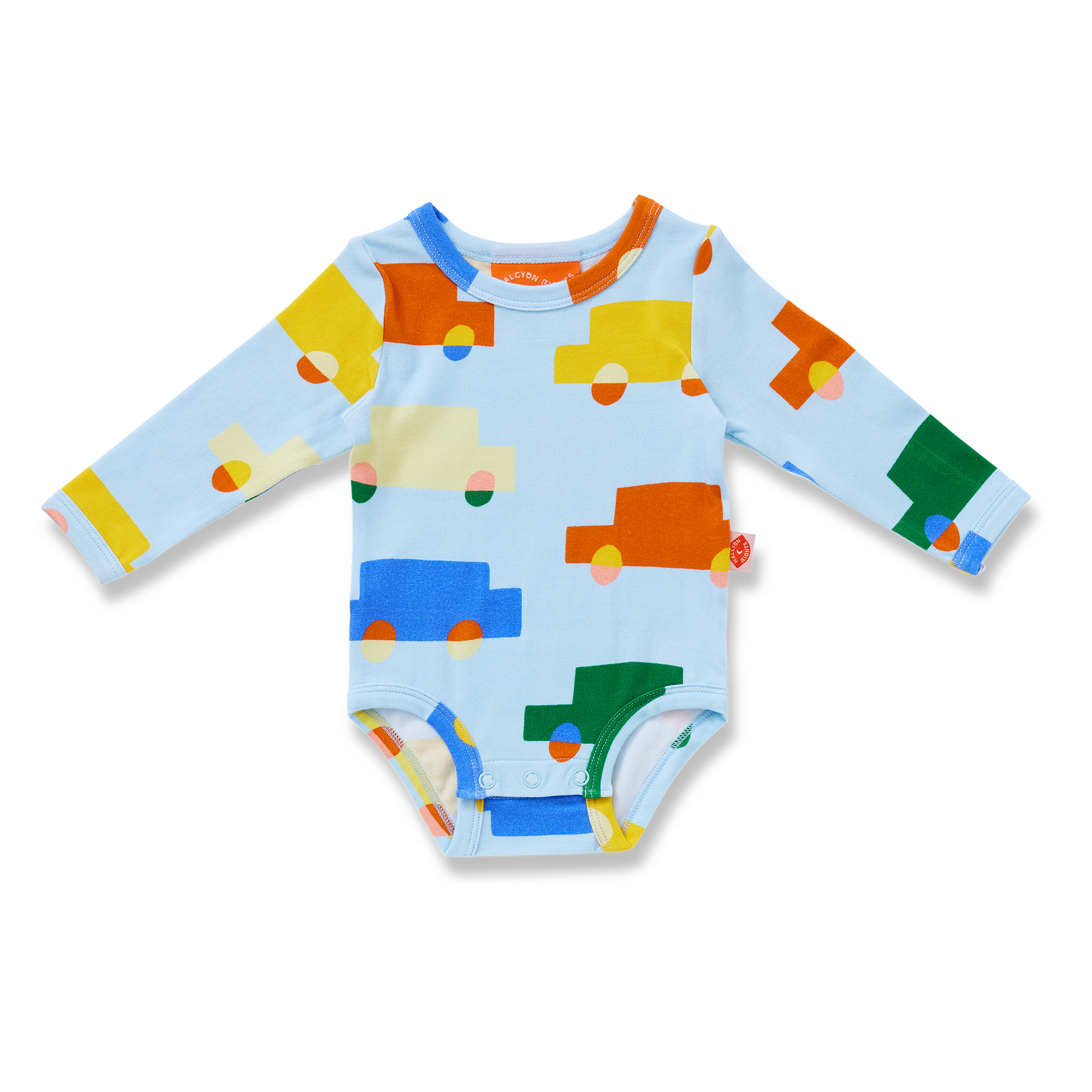 Halcyon Nights Beep Beep Long Sleeve Bodysuit