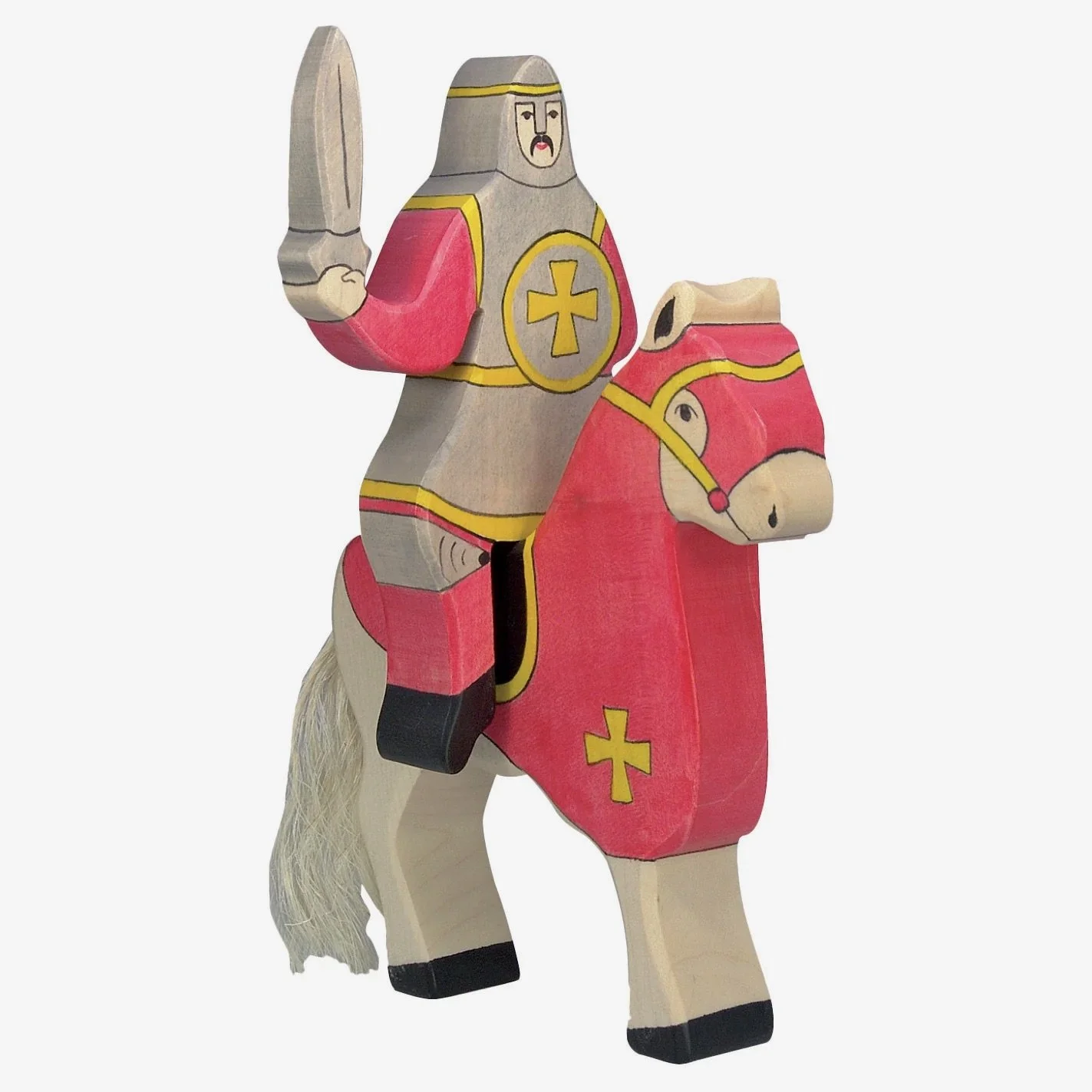 Holztiger Red Mounted Knight (Without Horse)