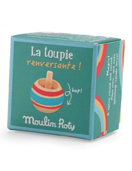 Moulin Roty Reversing Spinning Top –  La Toupie Renversante