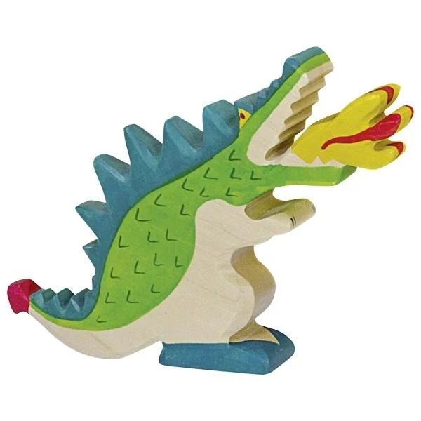 Holztiger Wooden Green Dragon