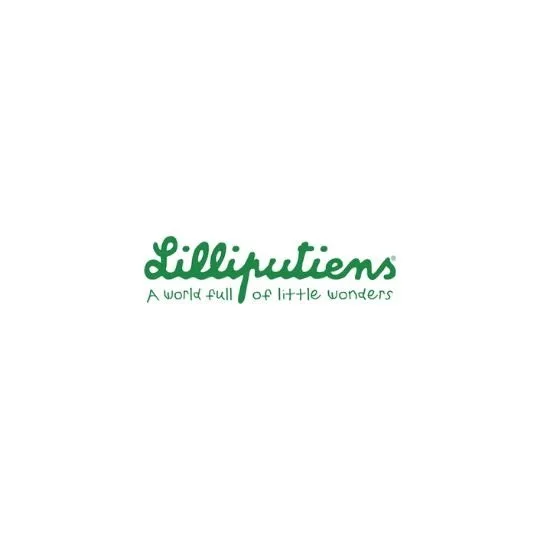 Lilliputians logo with the tagline "A world full of little wonders" in green on a white background.