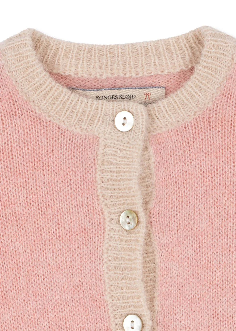 Konges Sløjd Kitty Cardigan – Silver Pink