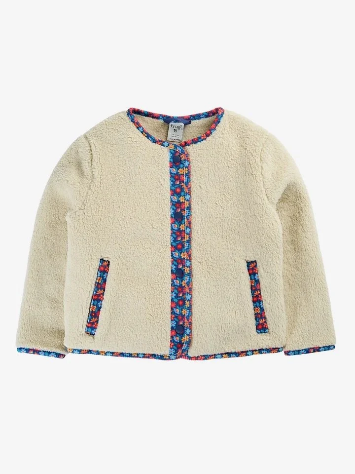 Juana Fleece Cord Jacket – Moon/Alpine Blooms