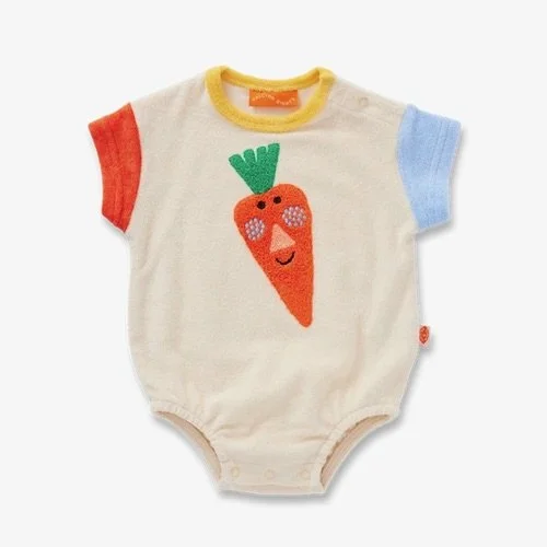 Halcyon Nights Terry Pocket Patch Short Sleeve Bodysuit