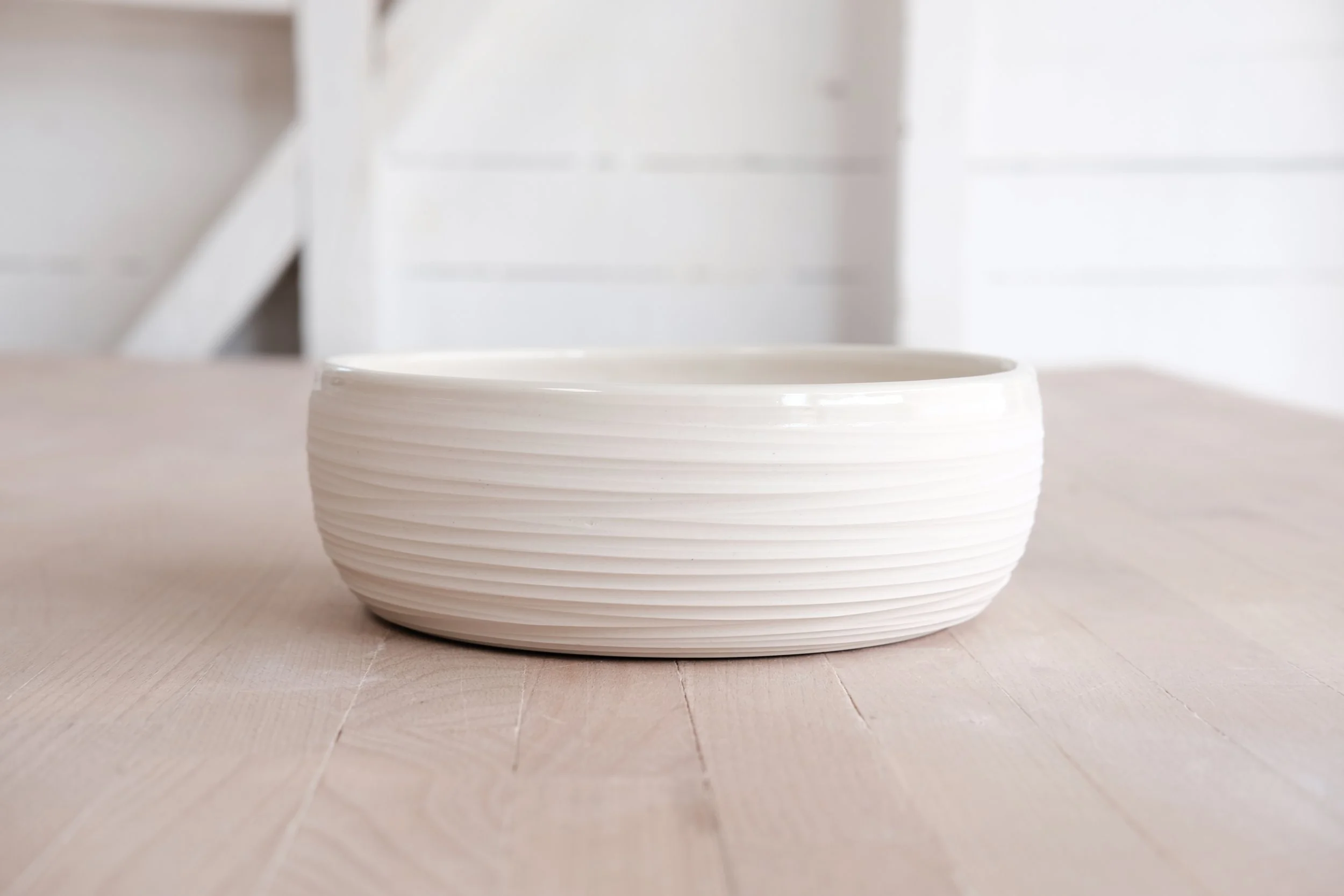 dune serving bowl - porcelain