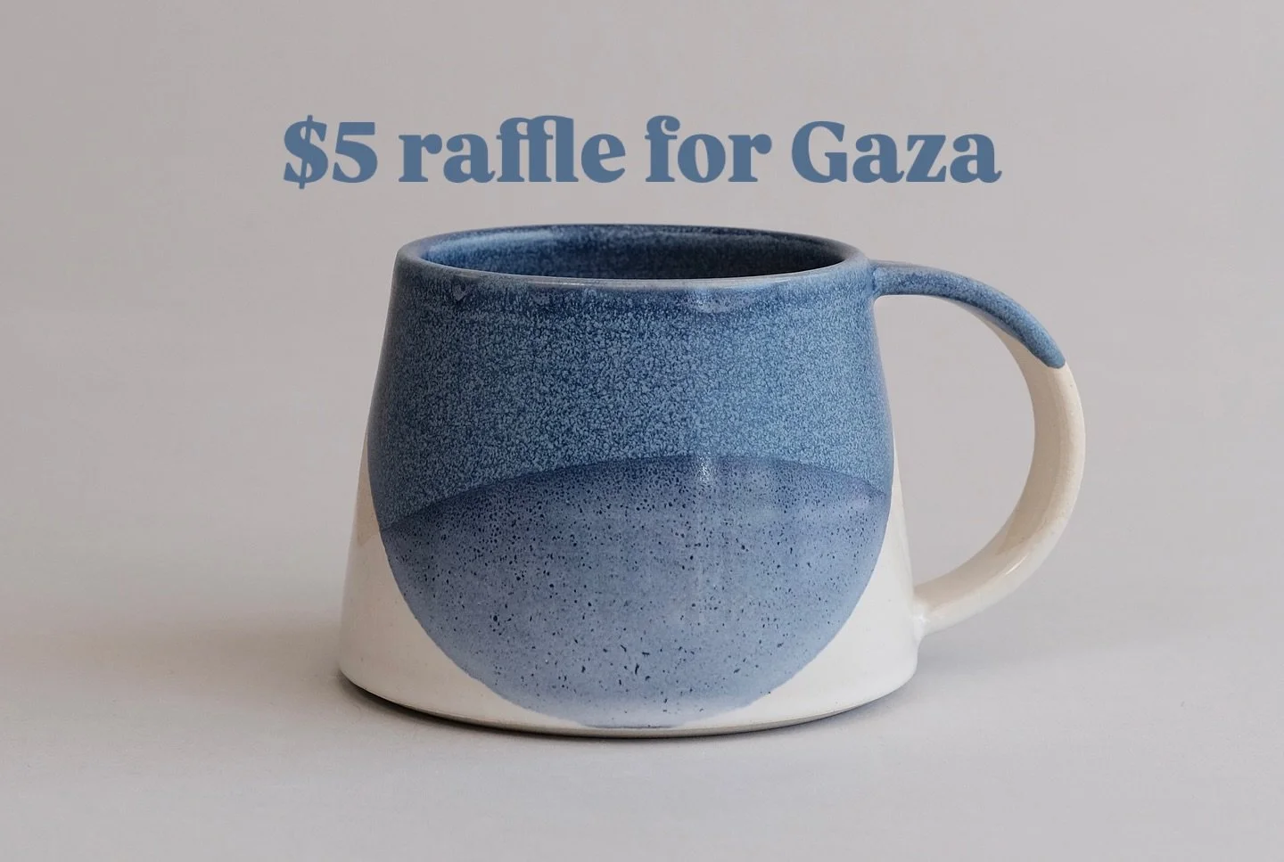 💙 get a chance to win this mug for $5 and do something good for humanity 💙  💞Hey friends, I am giving away 2 of my large cappuccino sky mugs to raise money for Many Lands Mutual Aid @husein_alzaq2 They donate cash and&nbsp;food directly to the peo