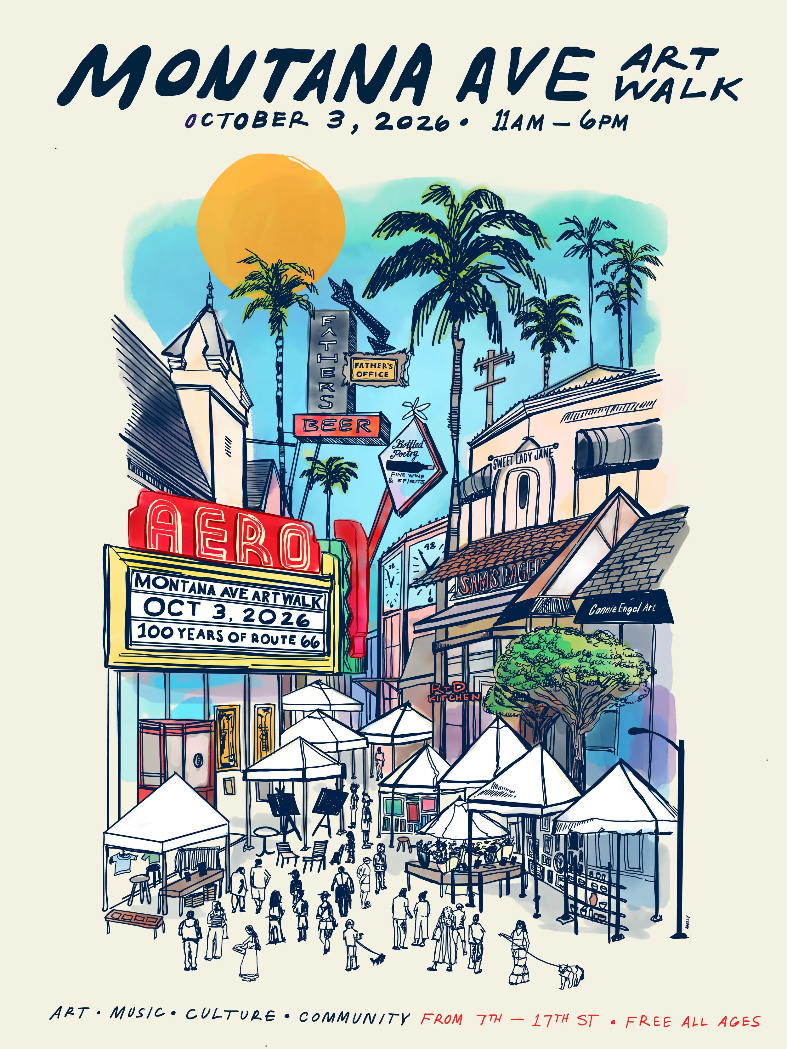 Montana Avenue Art Walk