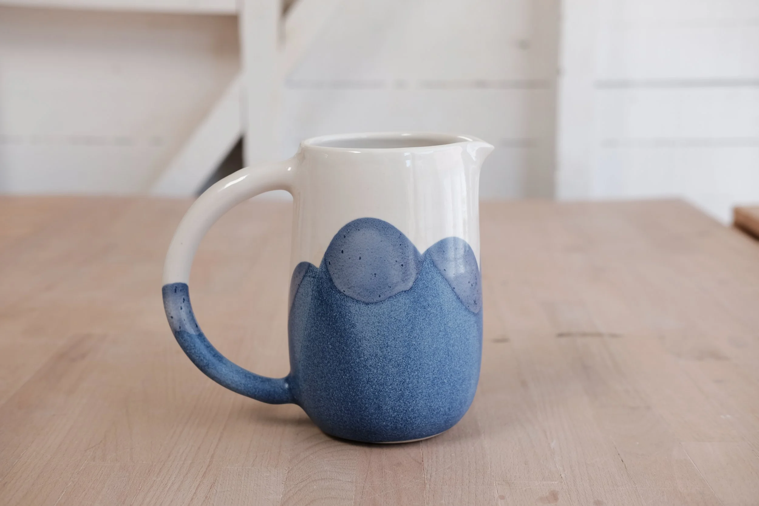 sky pitcher - porcelain