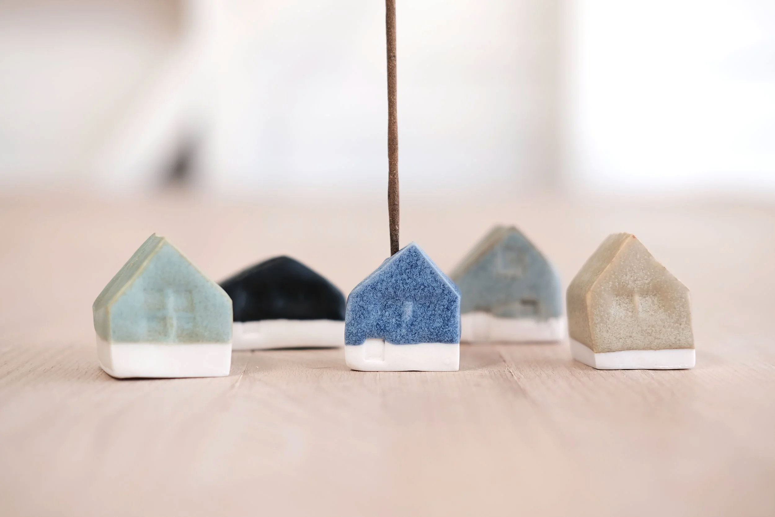 house incense holder - porcelain