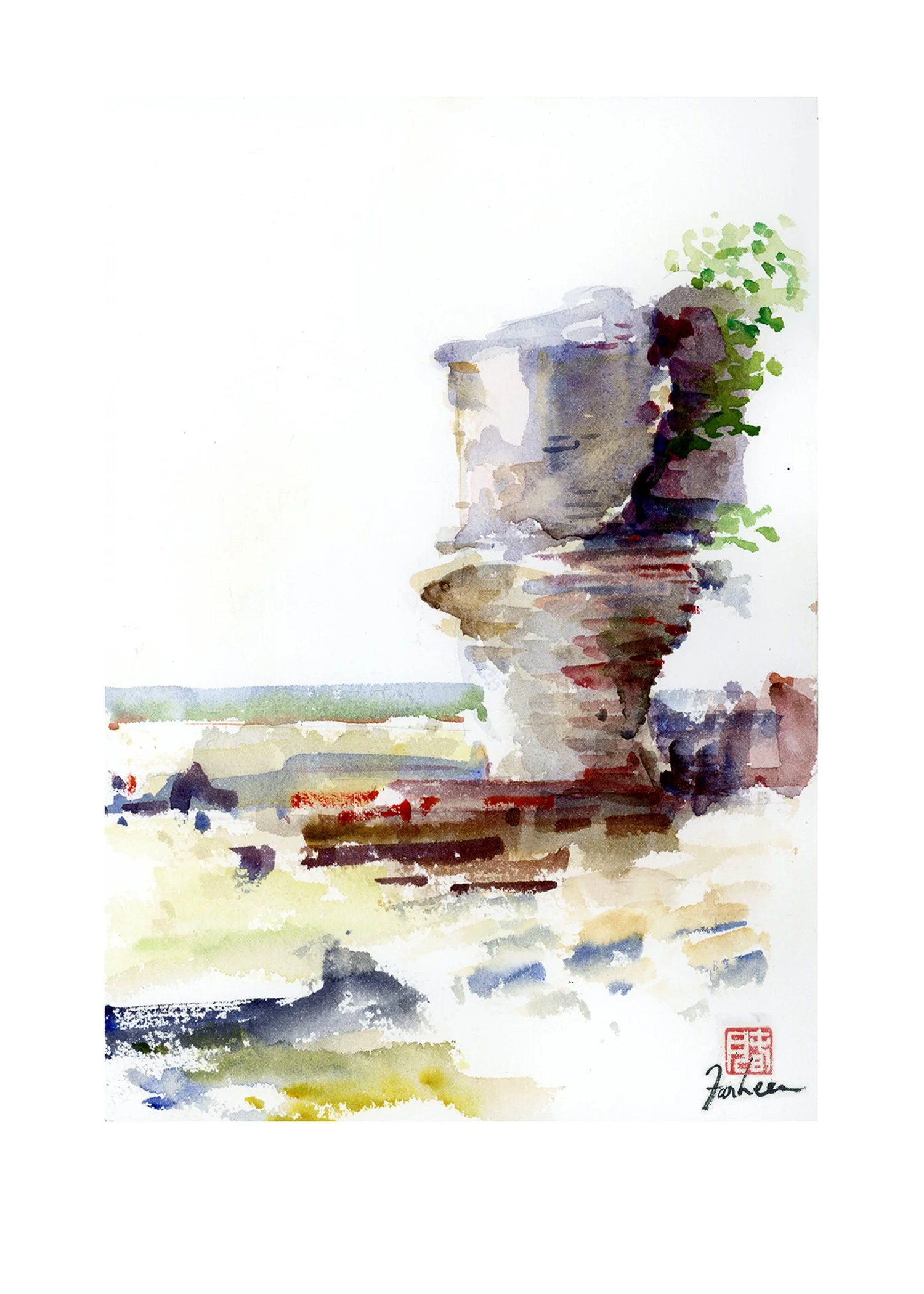 Flower pot Island