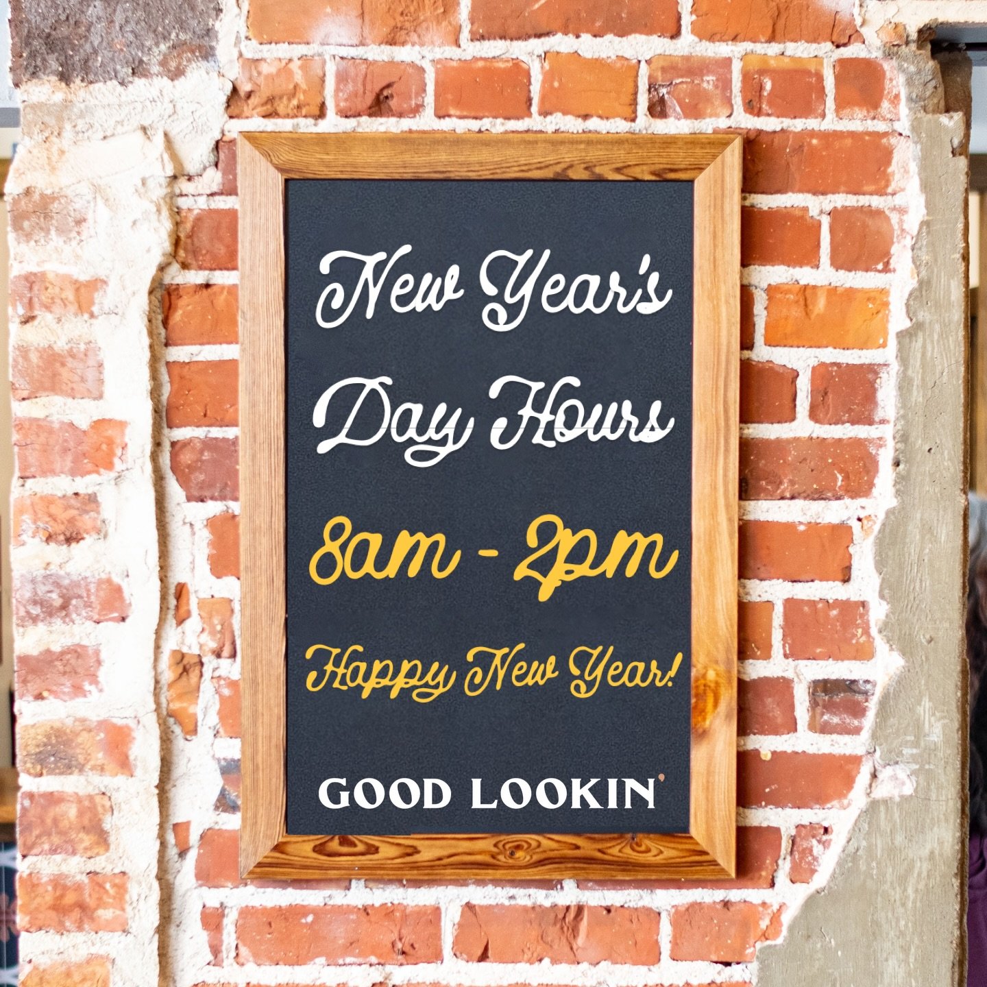 Happy 2026! We&rsquo;ll see you from 8am-2pm today for our first service of the year 🎉