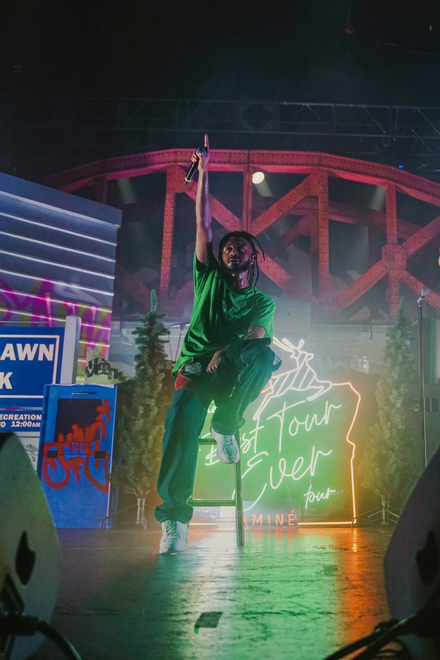 Amine Brings a Sold Out Show to The Plaza Live