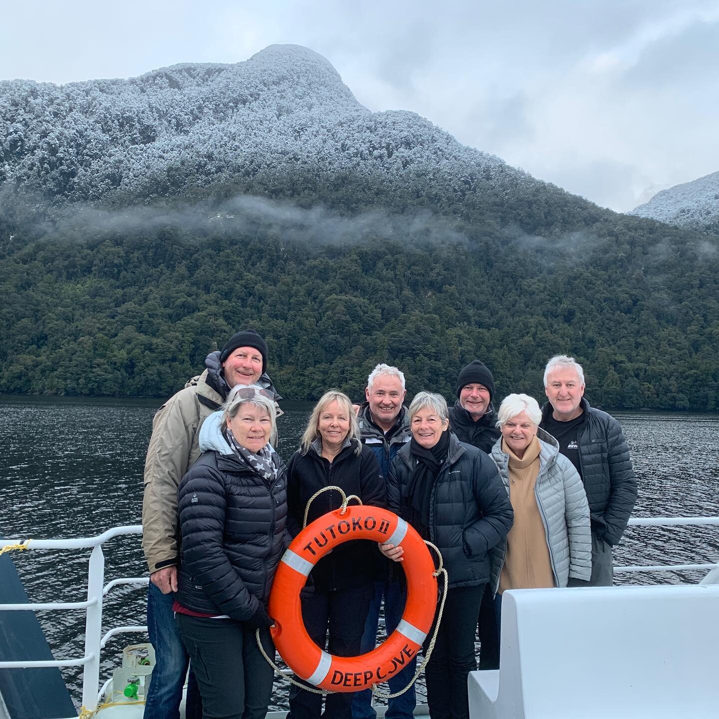 Just returned from a fantastic trip to Dusky Sound. Was great to experience Spring time in the Sound with the snow and ice.#fiordland #duskysound #teanau #nztravel #nzfishingnews #yourbackyard #fishing