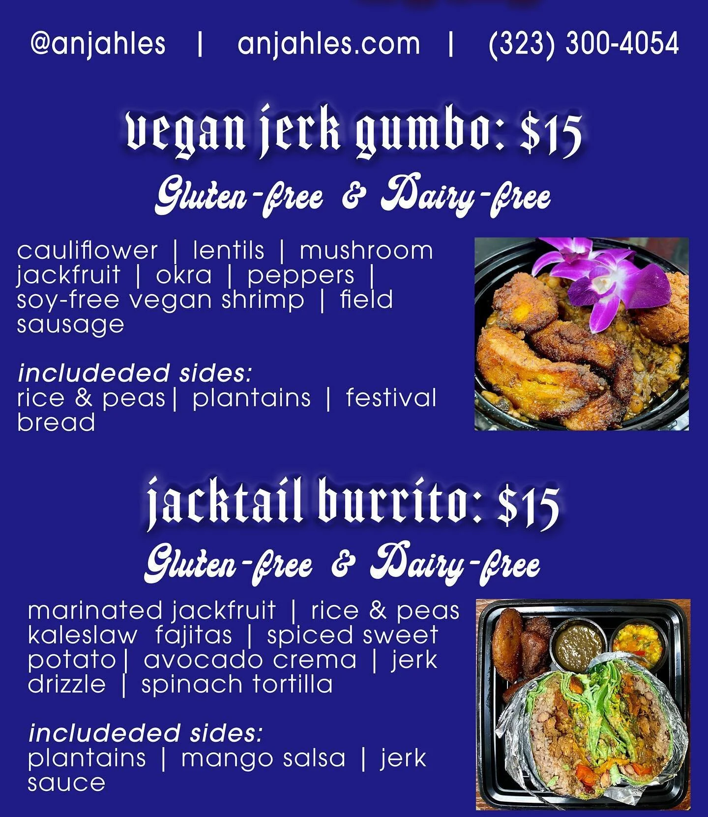 TOMORROW @earlesoncrenshaw 11a-9p. Walk-ins welcomed &amp; delivery available on all food delivery apps under Earle&rsquo;s&rsquo; listing.
🇯🇲✨🇯🇲✨🇯🇲✨🇯🇲✨🇯🇲✨🇯🇲✨
*
*
*
*
*
*
#privatedinners #anjahles #fullflavoredjoy #catering #lacatering #p