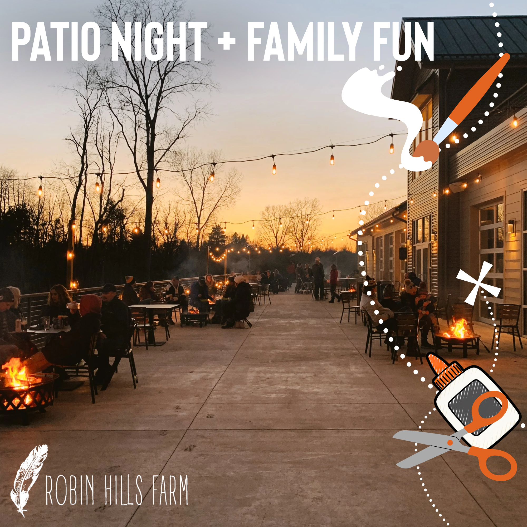 Patio NIght + Friday Family Fun