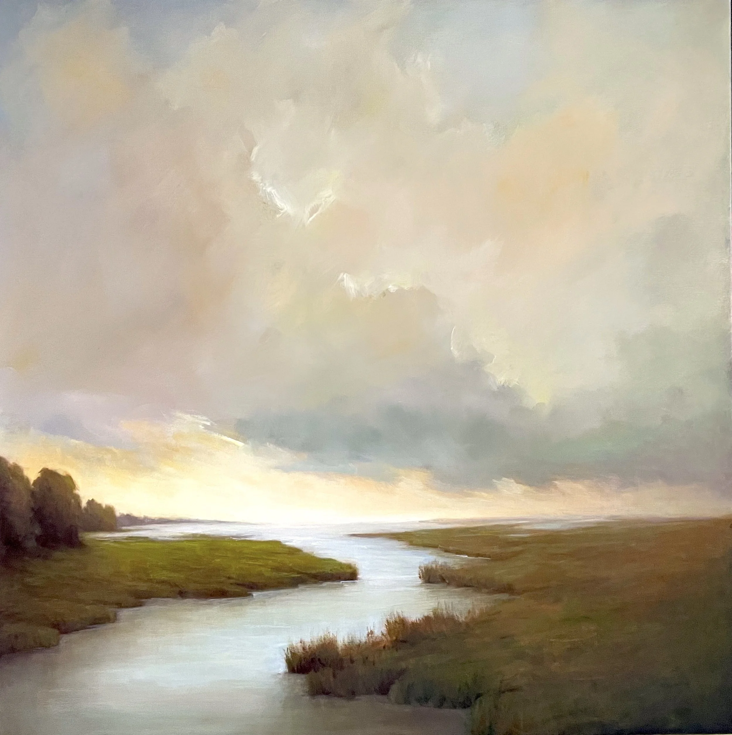 Do You Believe In Magic" 36 x 36 - Oil On Linen