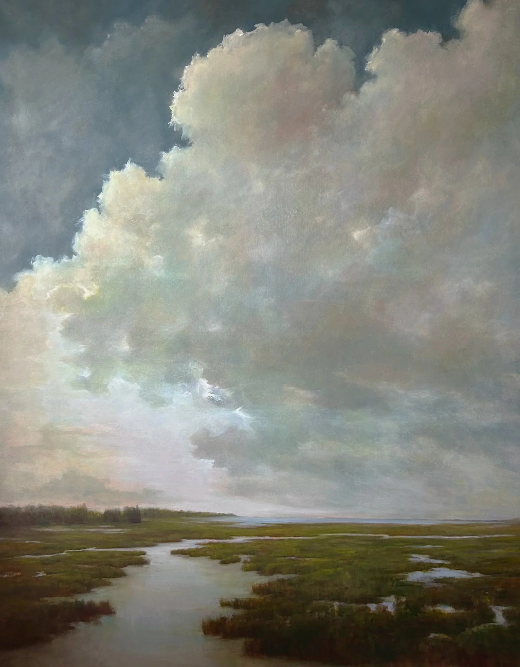 Linger With Me Awhile - 60 X 48 - Oil On Linen