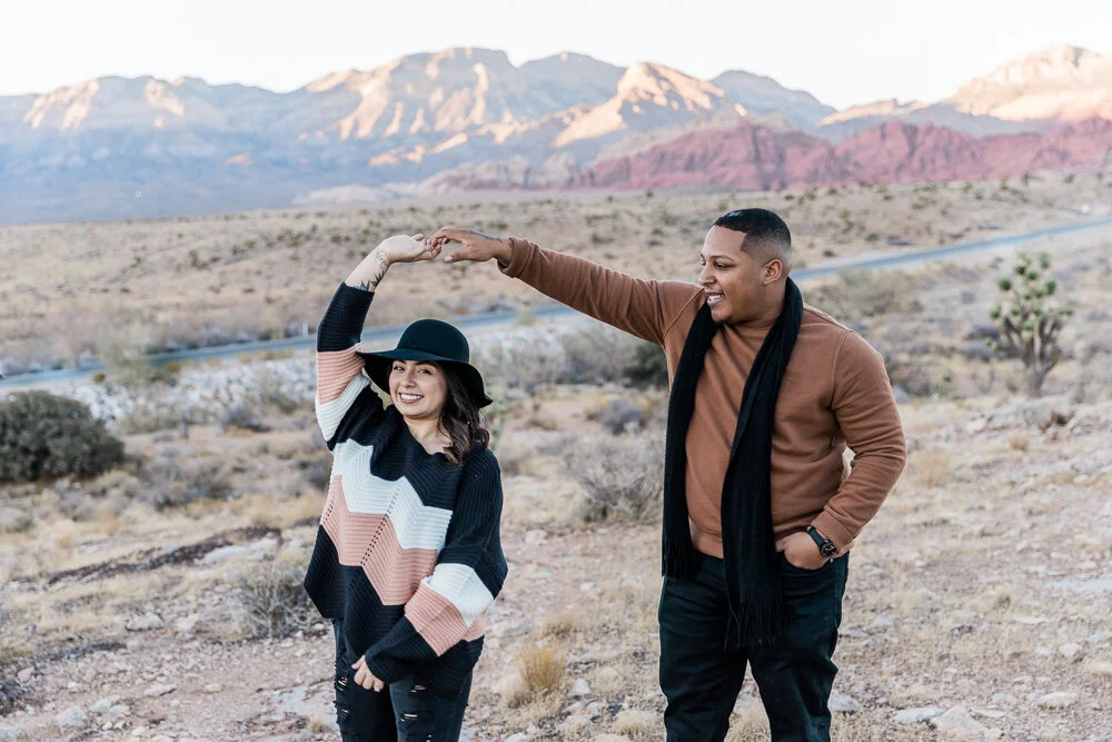 Red Rock Canyon, Nevada | Engagement 