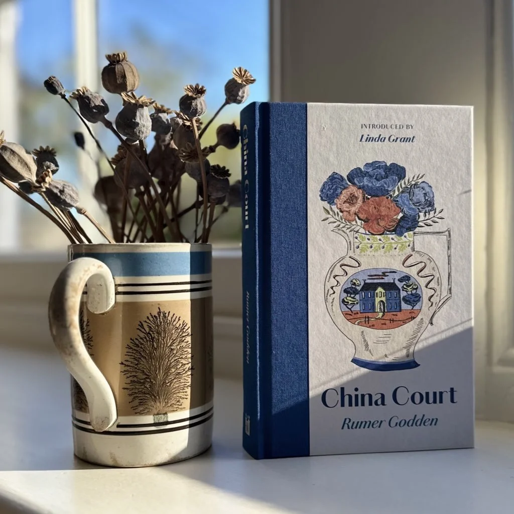 China Court by Rumer Godden, a brand new Manderley Press edition, introduced by Linda Grant and illustrated by Emily Maude