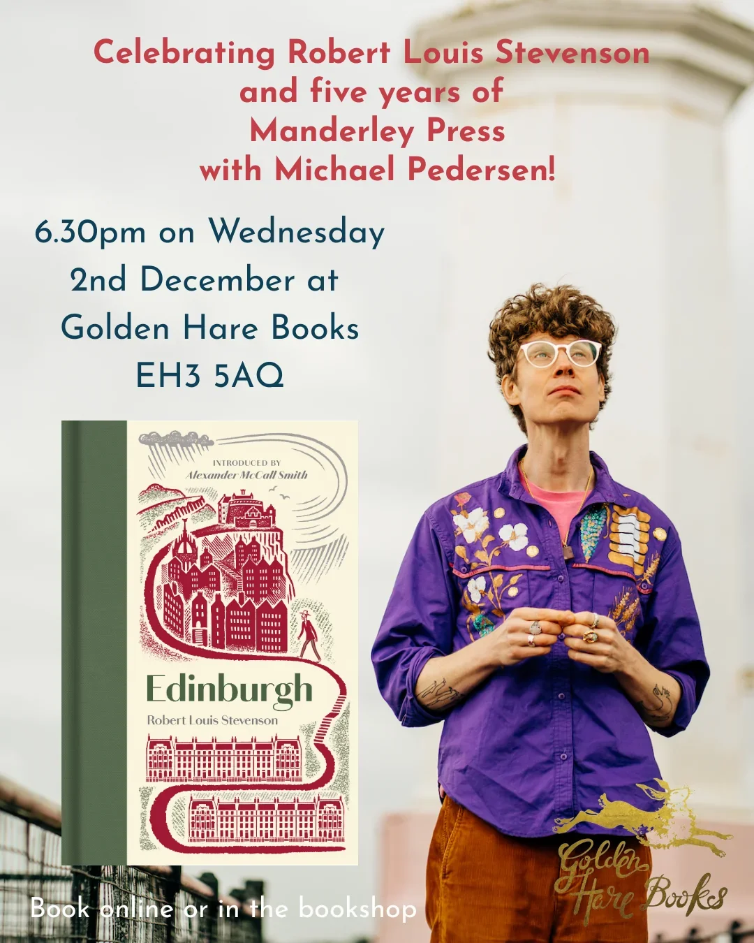 Celebrating Robert Louis Stevenson and Five Years of Manderley Press with Michael Pedersen