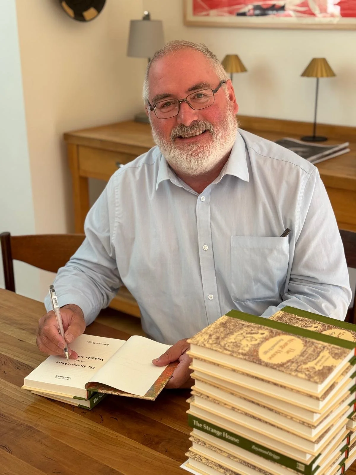 The Strange House by Raymond Briggs, A Manderley Press edition 2025, introduced by Chris Riddell
