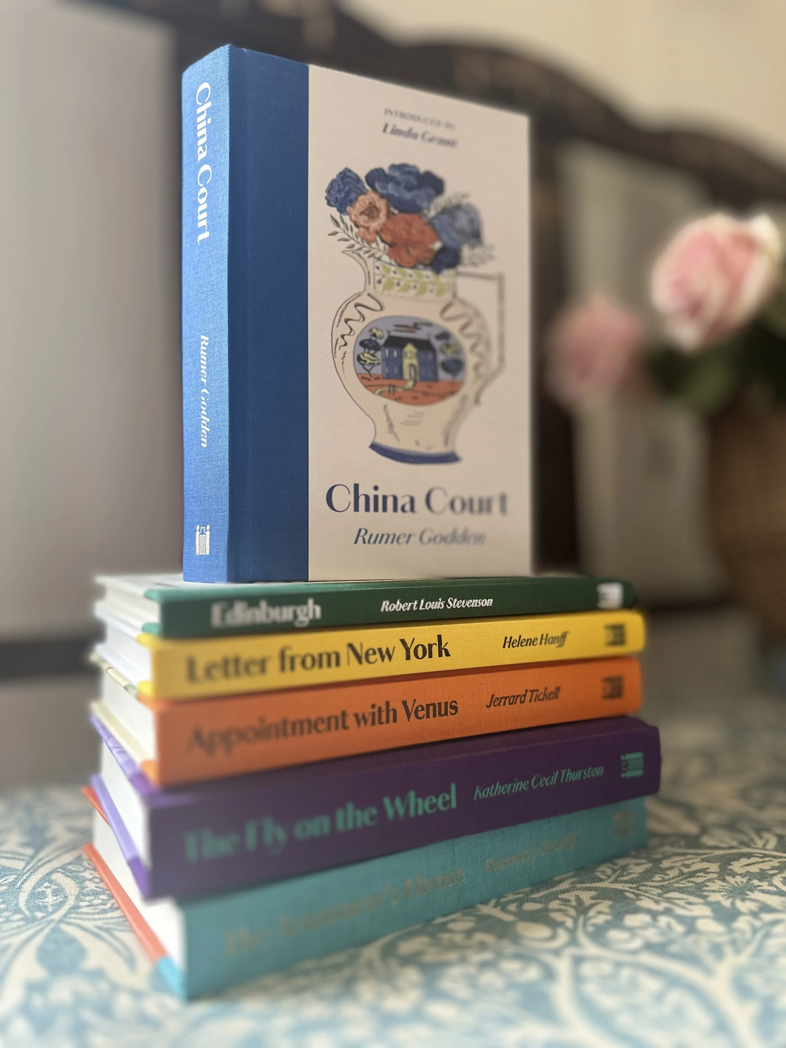 China Court by Rumer Godden, a brand new Manderley Press edition, introduced by Linda Grant and illustrated by Emily Maude