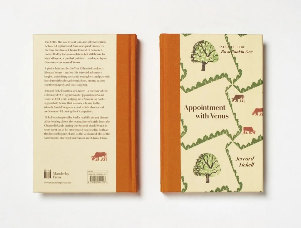 Appointment with Venus by Jerrard Tickell, introduced by Rosa Rankin Gee and illustrated by Edward Bawden, WW2 novel, published by Manderley Press