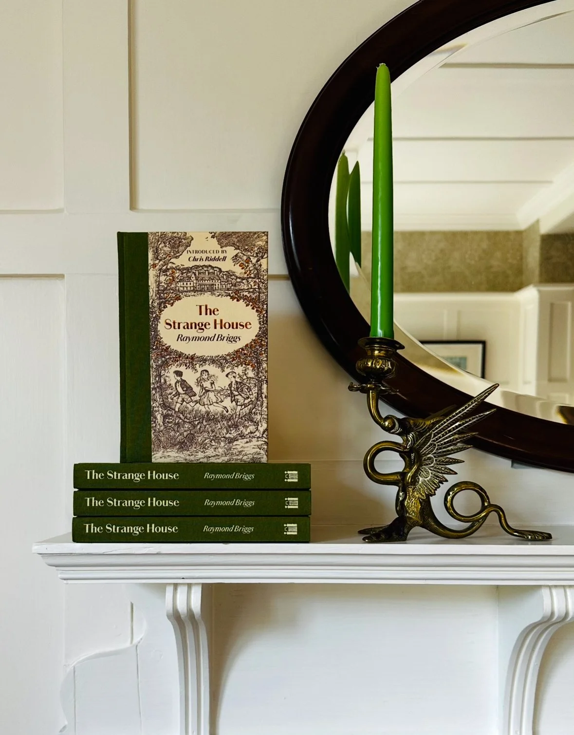 The Strange House by Raymond Briggs, A Manderley Press edition 2025, introduced by Chris Riddell