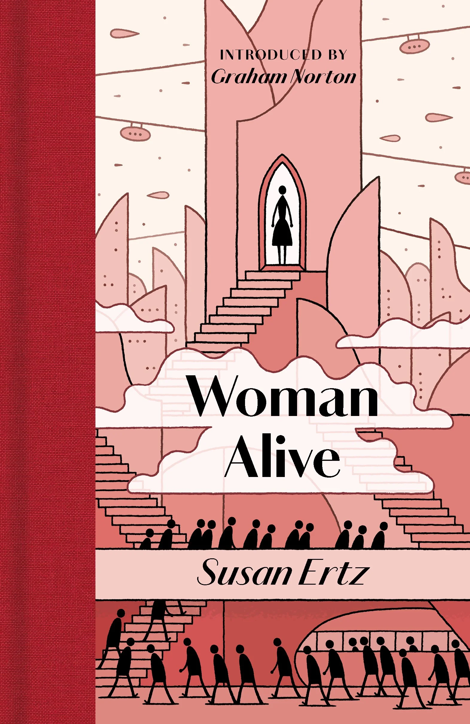 Woman Alive by Susan Ertz, a Manderley Press edition 2026, introduced by Graham Norton and illustrated by Tom Gauld