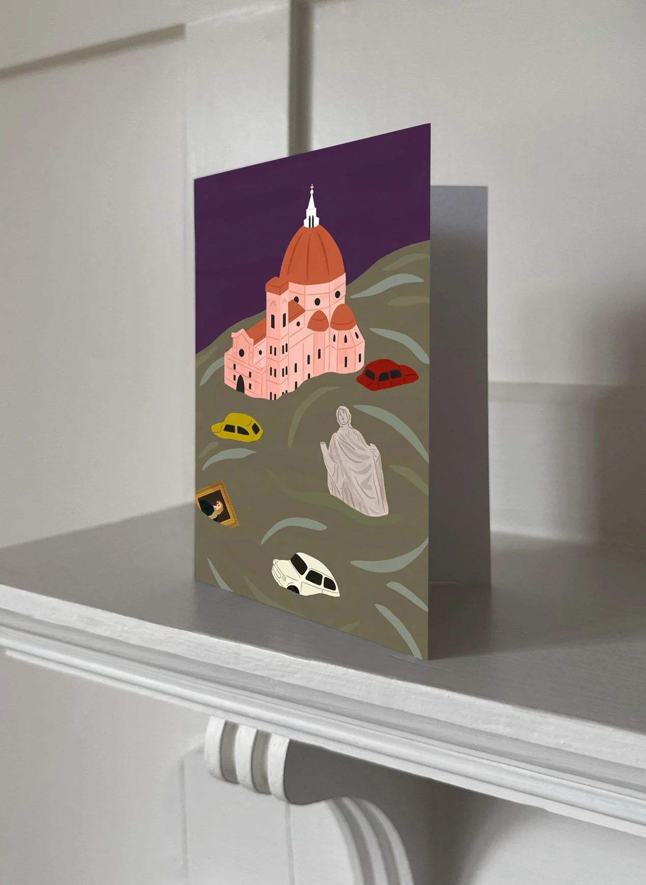 Greetings Card of Florence (by Kathrine Kressmann Taylor) designed by Agnesbic, Published by Manderley Press
