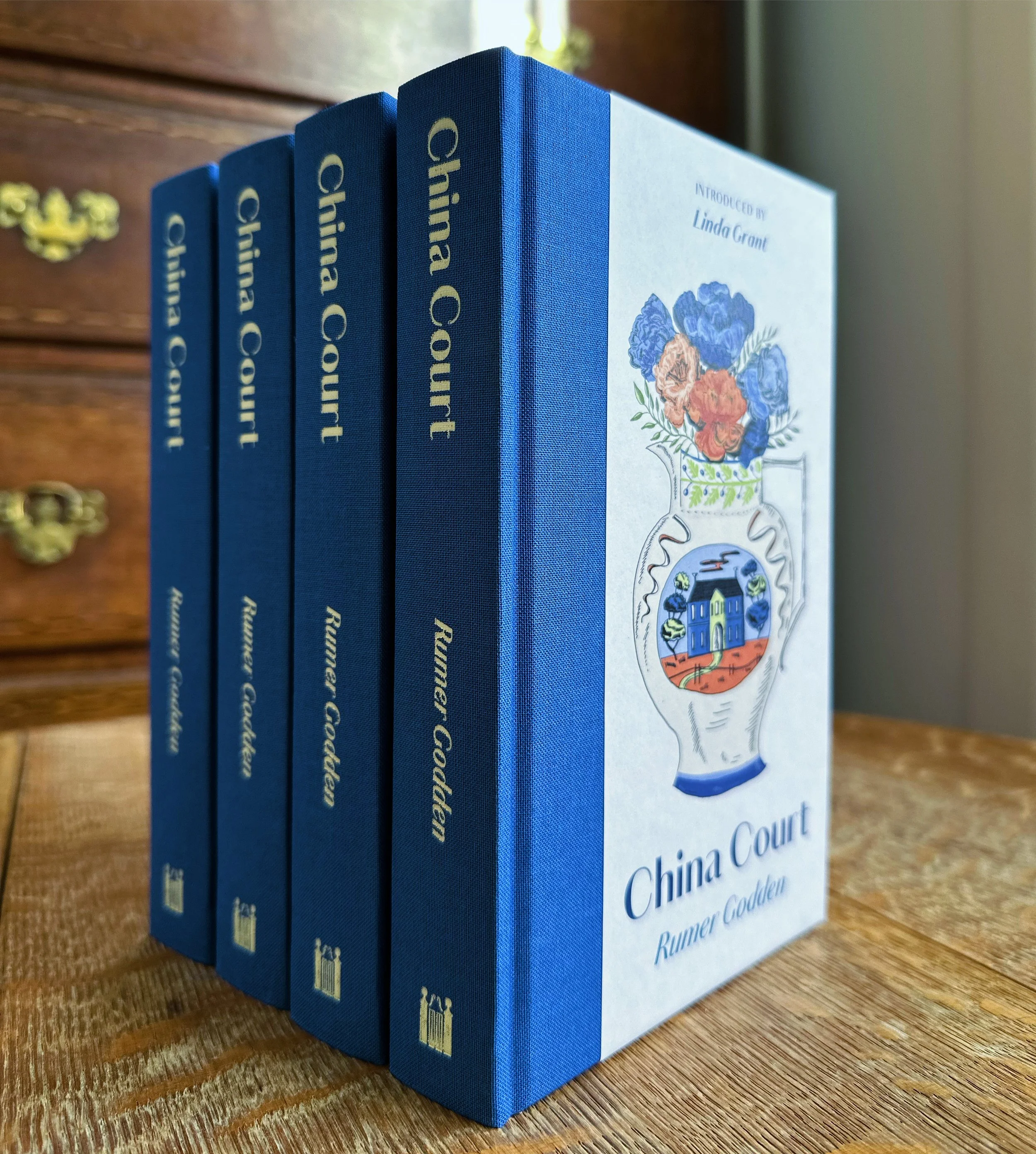 China Court by Rumer Godden, a brand new Manderley Press edition, introduced by Linda Grant and illustrated by Emily Maude