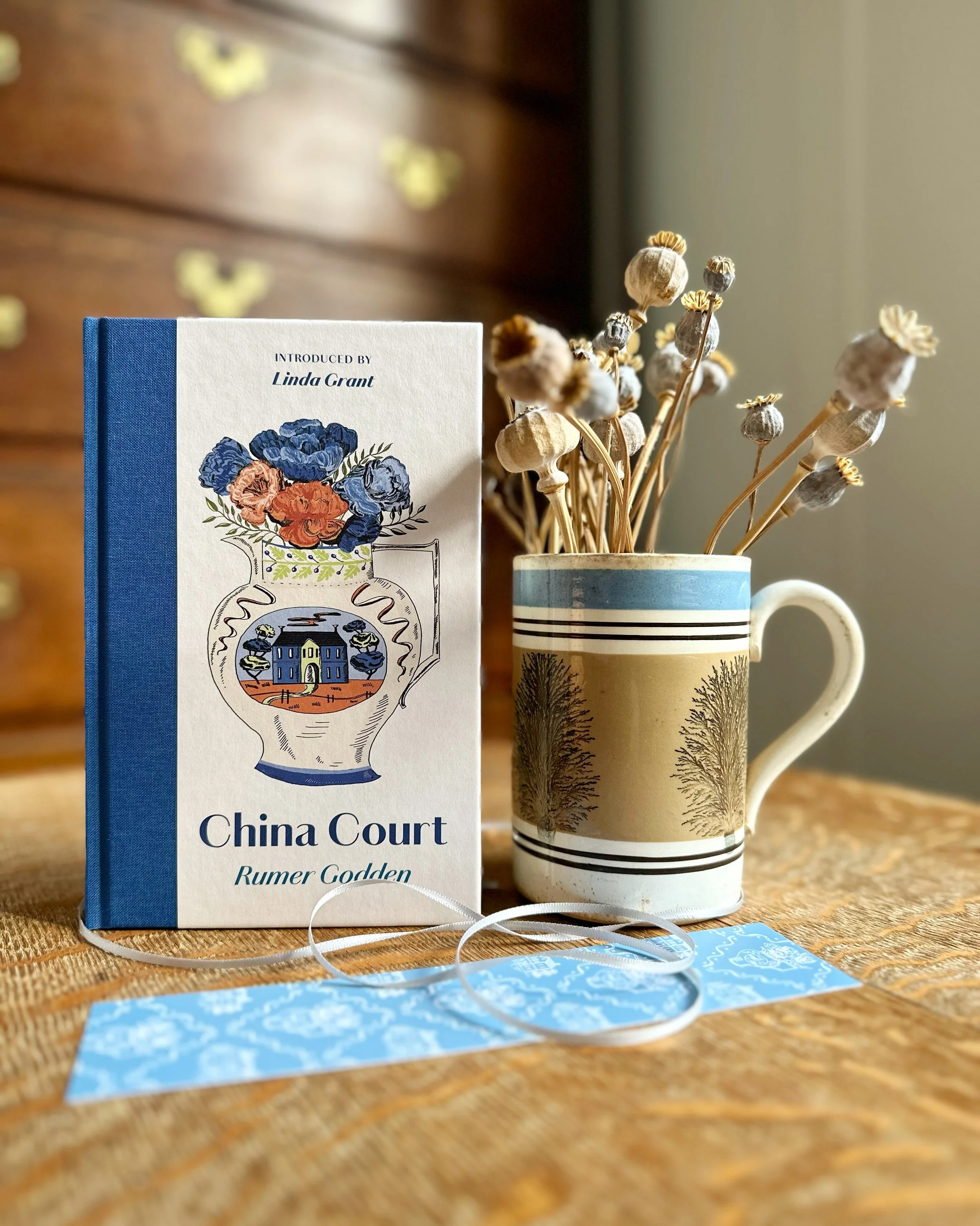 China Court by Rumer Godden, a brand new Manderley Press edition, introduced by Linda Grant and illustrated by Emily Maude