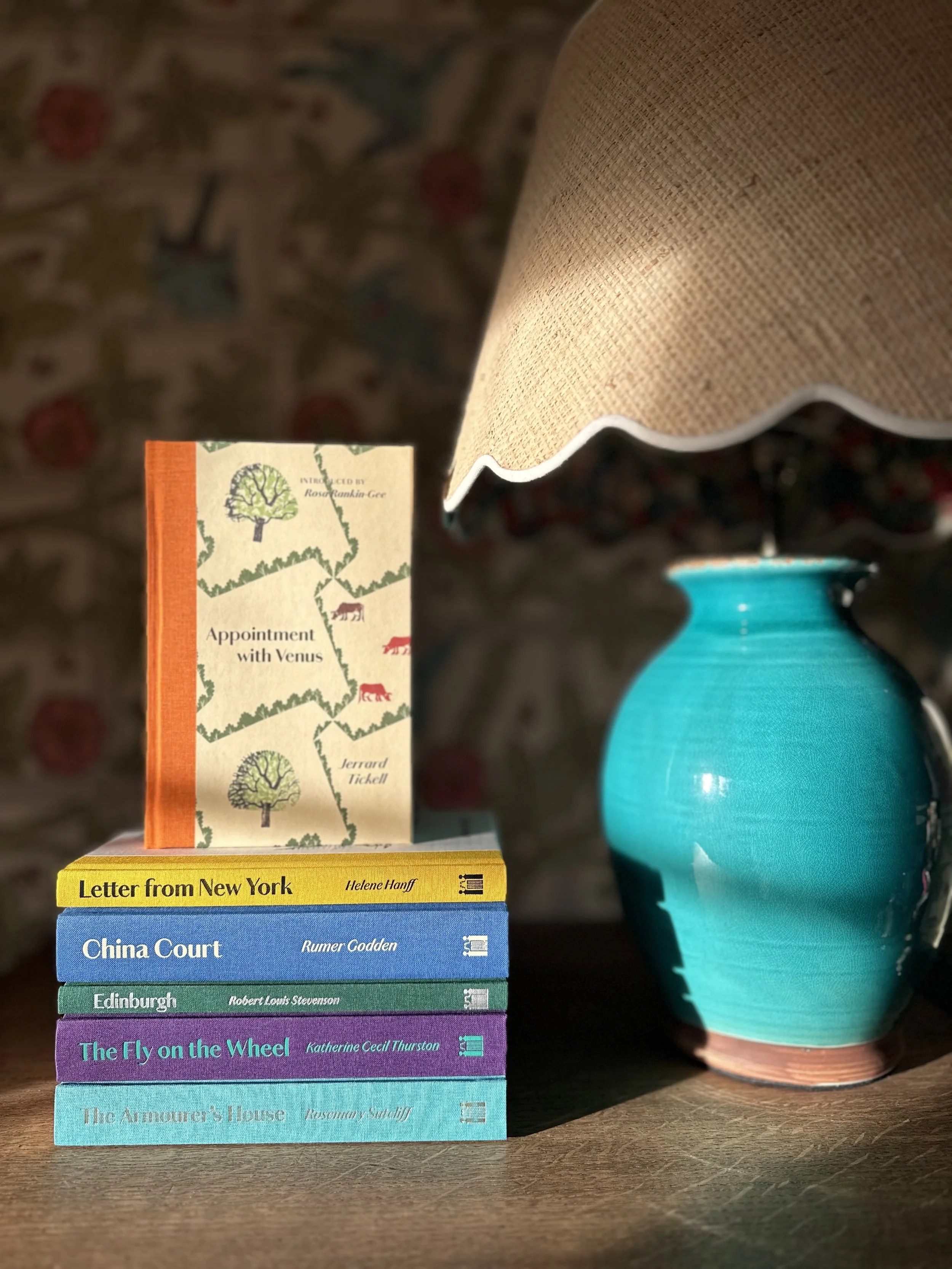 Appointment with Venus by Jerrard Tickell, introduced by Rosa Rankin Gee and illustrated by Edward Bawden, WW2 novel, published by Manderley Press