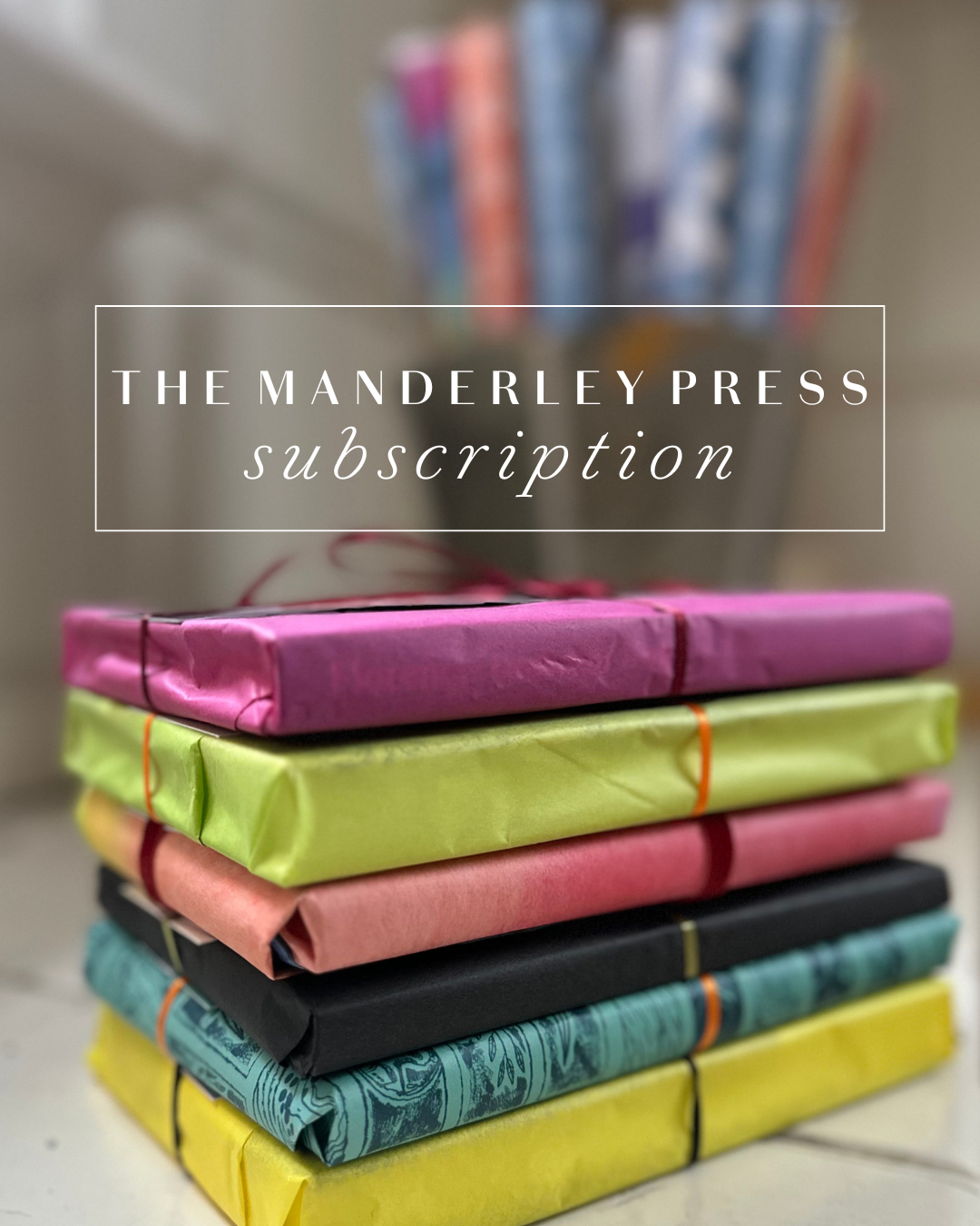 The Manderley Press subscription package - all six books published in 2026