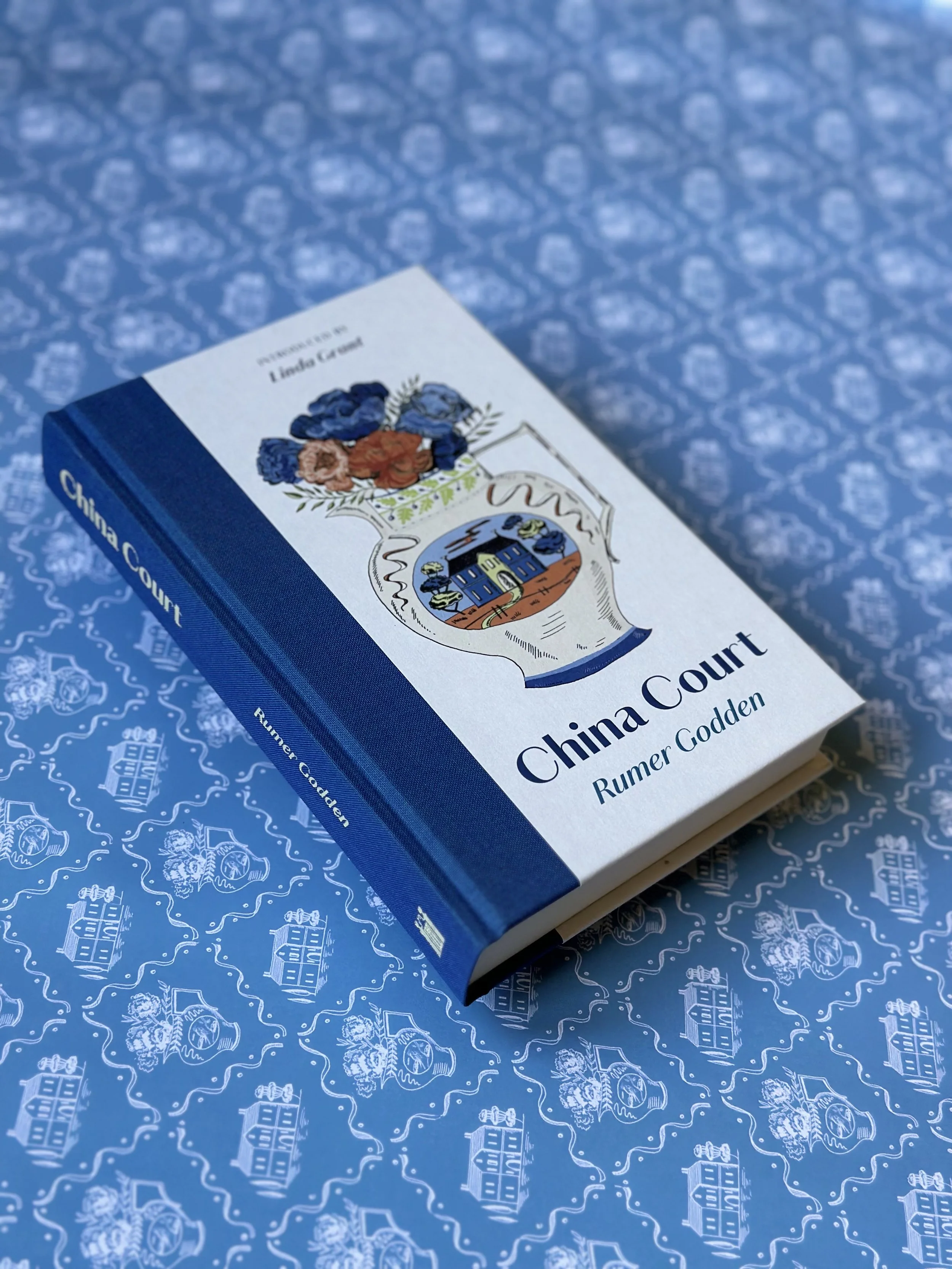 China Court by Rumer Godden, a brand new Manderley Press edition, introduced by Linda Grant and illustrated by Emily Maude