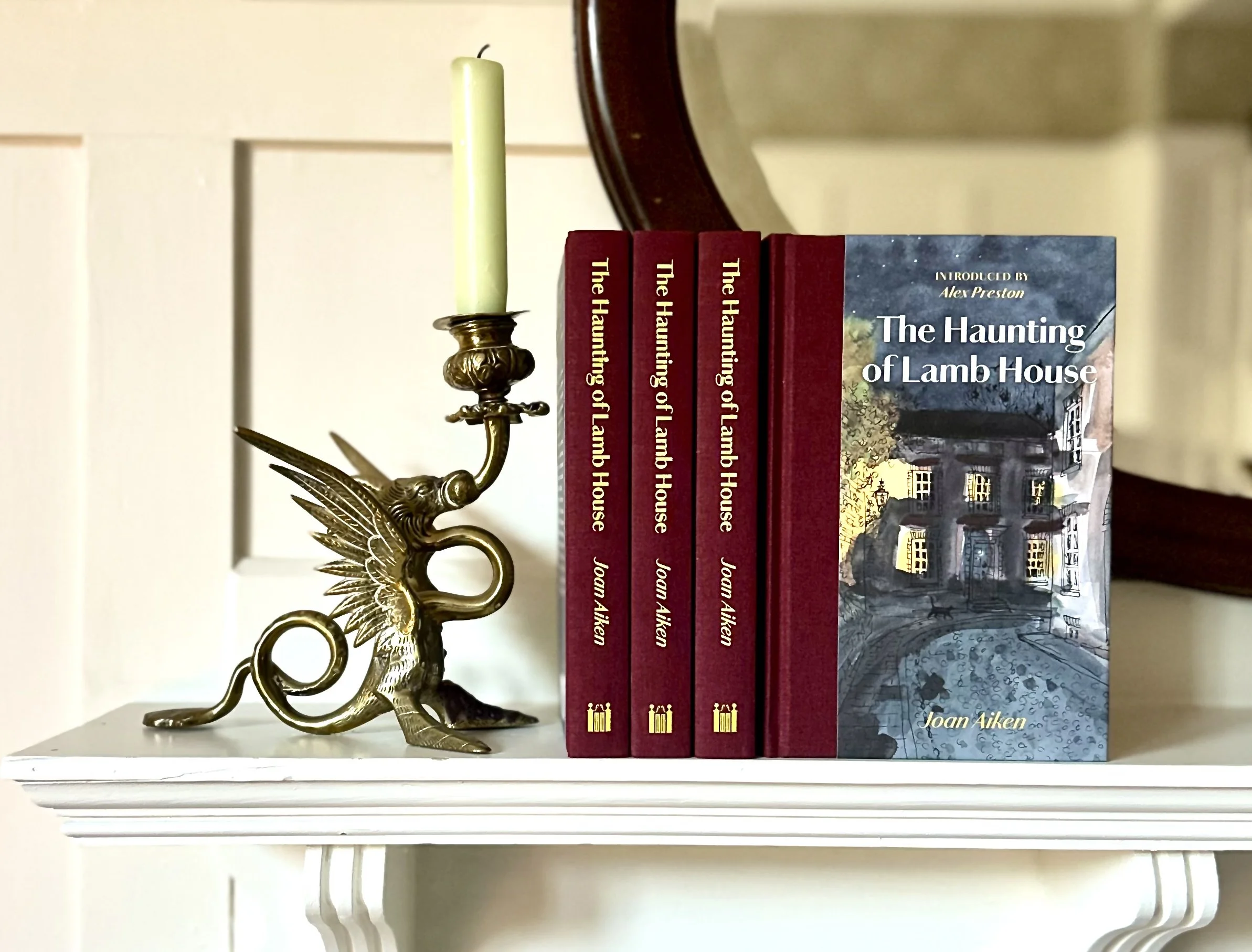 The Haunting of Lamb House by Joan Aiken, A Manderley Press edition 2026, introduced by Alex Preston, illustrated by Annabel Pearl