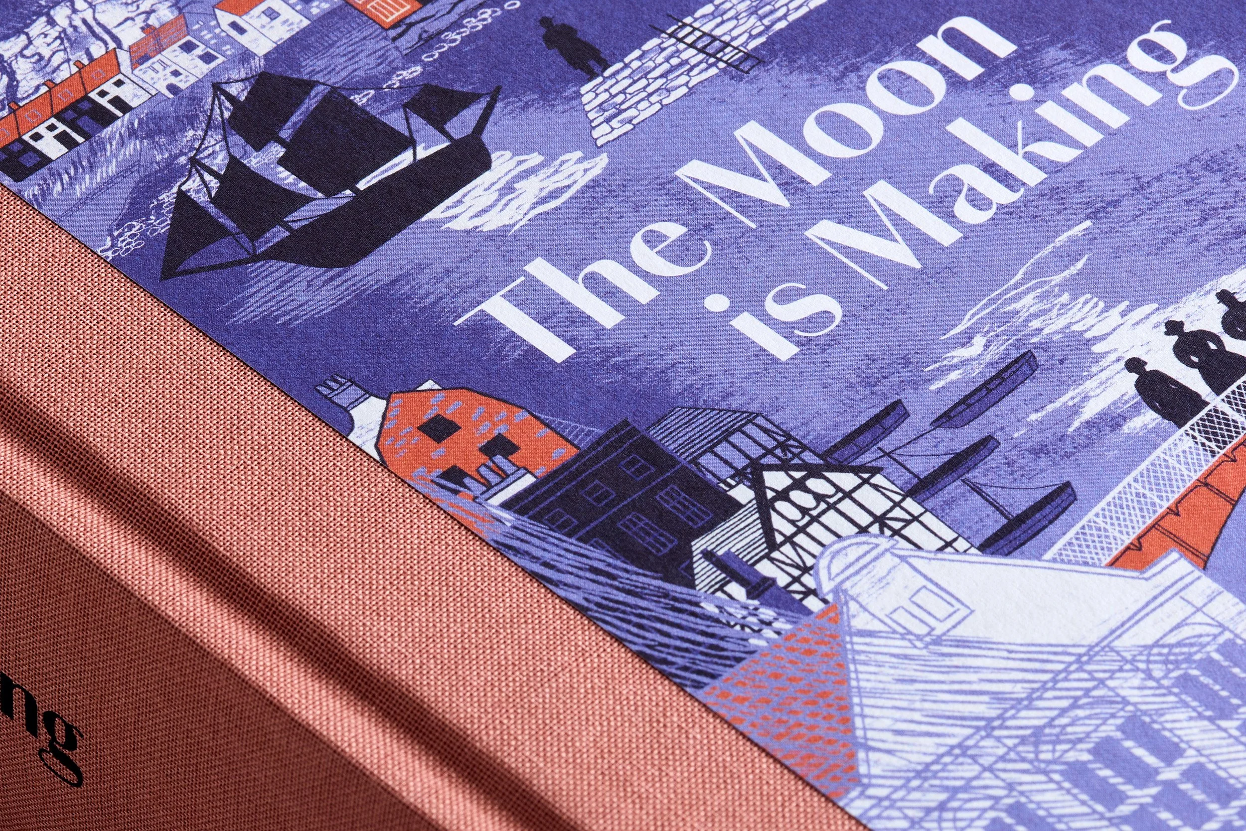 The Moon is Making by Storm Jameson, a Manderley Press edition 2026, introduced by Maxine Peake and illustrated by Alice Pattullo