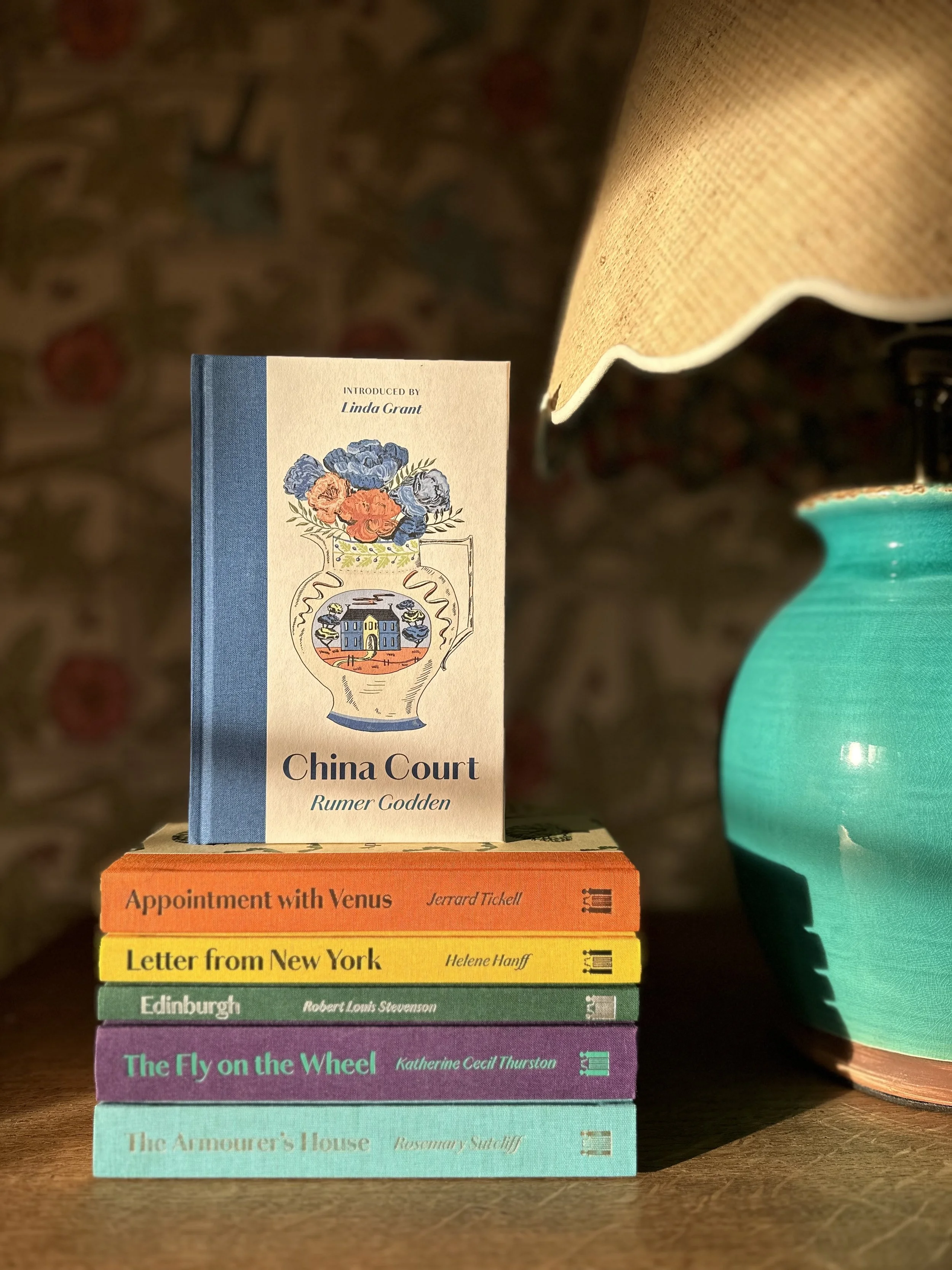 China Court by Rumer Godden, a brand new Manderley Press edition, introduced by Linda Grant and illustrated by Emily Maude