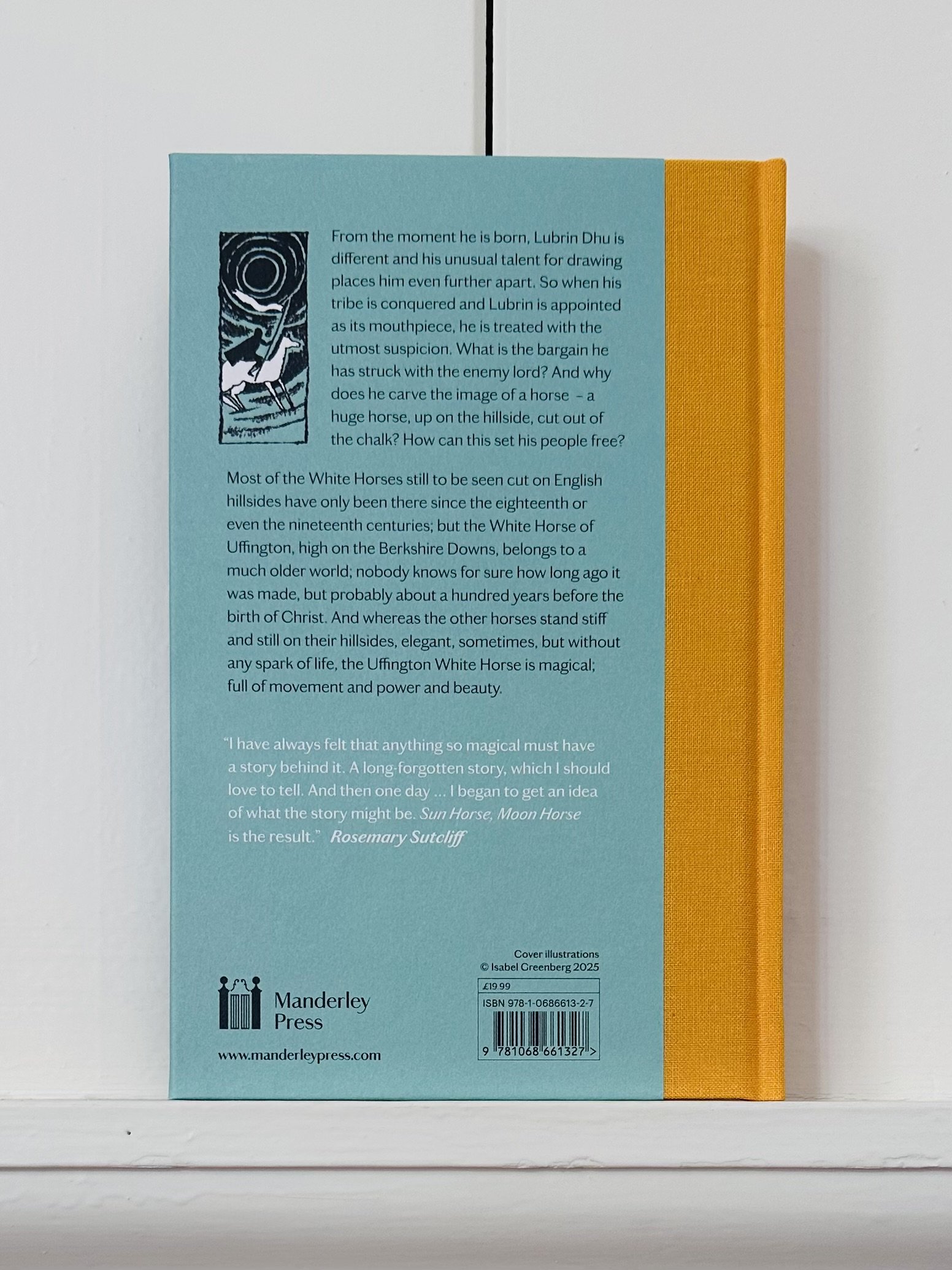 Sun Horse, Moon Horse, by Rosemary Sutcliff, A Manderley Press edition 2025