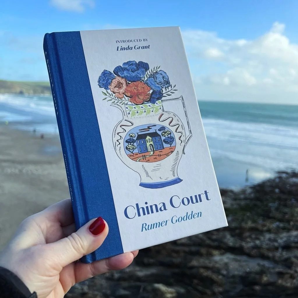 China Court by Rumer Godden, a brand new Manderley Press edition, introduced by Linda Grant and illustrated by Emily Maude