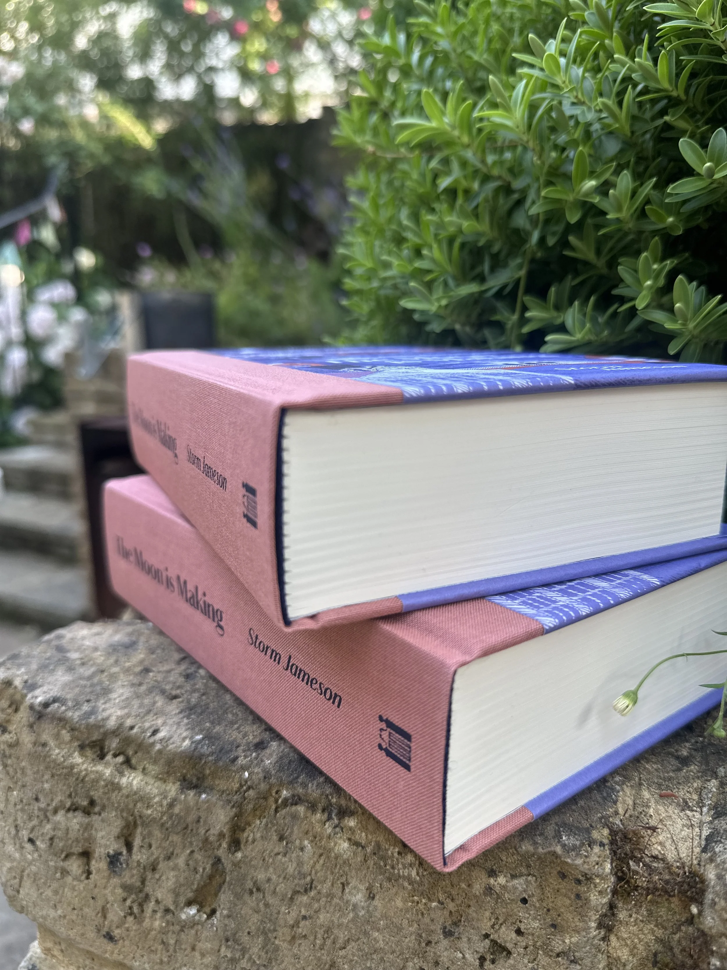 The Moon is Making by Storm Jameson, a Manderley Press edition 2026, introduced by Maxine Peake and illustrated by Alice Pattullo