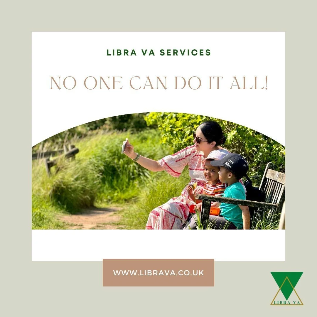 🌟 Exciting Changes at Libra VA Services 🌟

Hi everyone, Bree here 👋. As some of you may know, my brilliant co-founder, Lou, has moved on to new ventures, and I&rsquo;m now leading Libra VA on my own.

This transition has been a great reminder of s