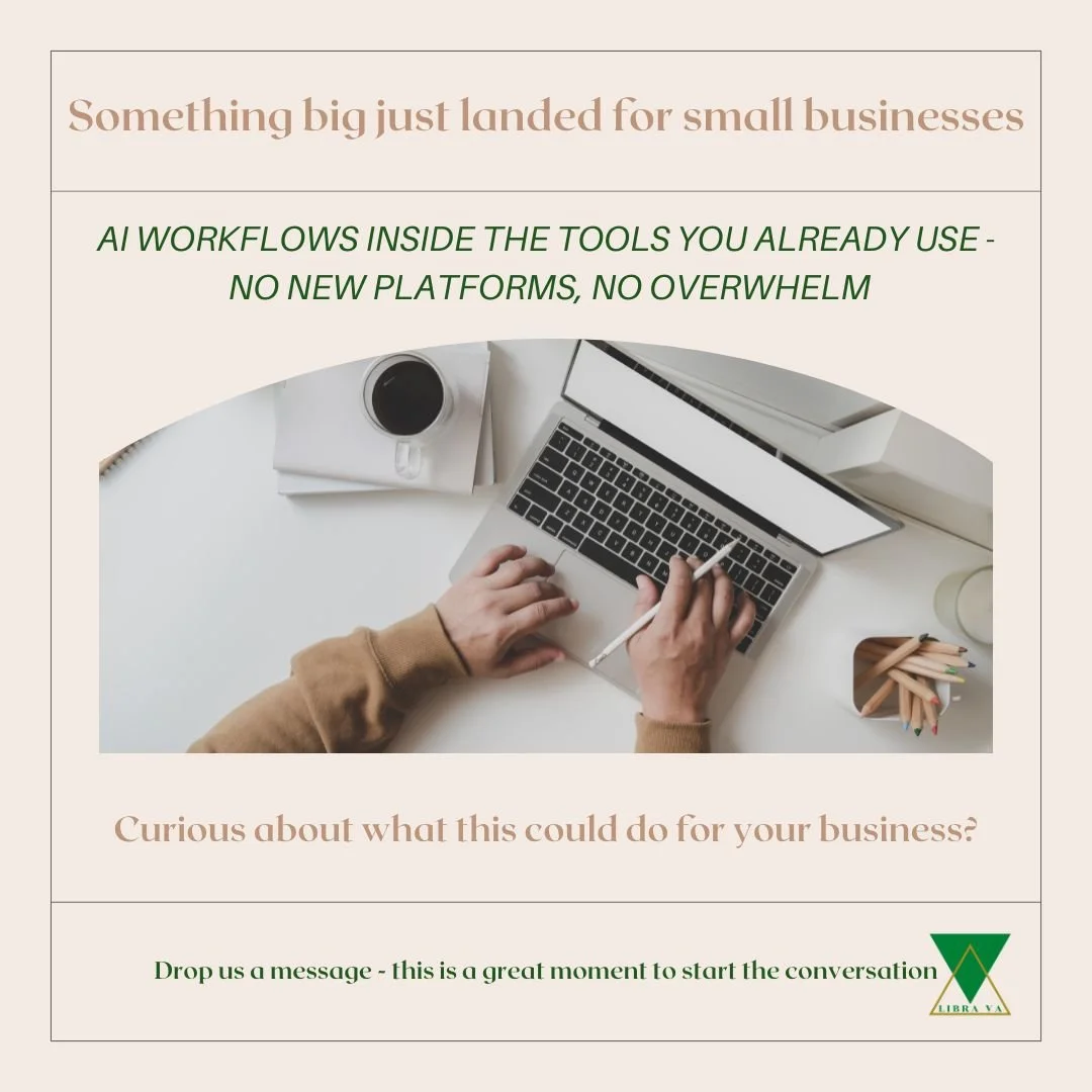 Something big just landed for small business owners - and it's right up our street 👀 

Anthropic (the team behind Claude AI) has just launched Claude for Small Business for Mac users - a suite of ready-to-run AI workflows that plug directly into the